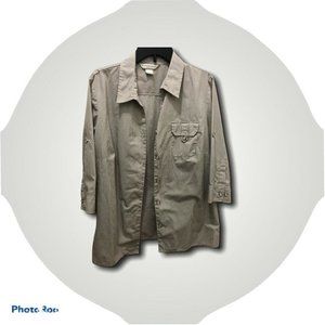 ALLISON DALEY 3/4 SLEEVE STRIPED SZ 16 Black/White